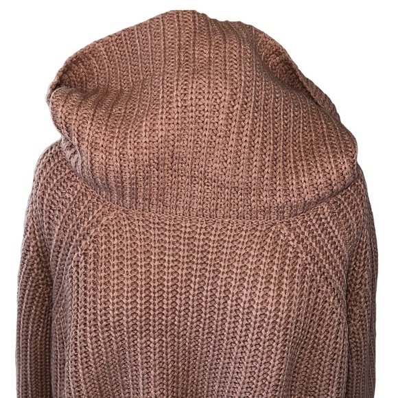 Moon & Maddison cowl neck beautiful long sleeve knitted sweater size medium - Picture 2 of 6